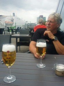 I Kiel med typisk tysk öl!